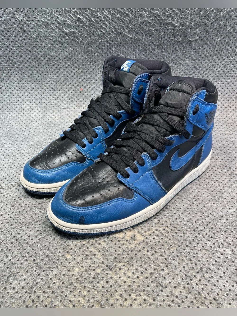 Jordan 1 High Dark Marina Blue Shoes Size 9 Men’s